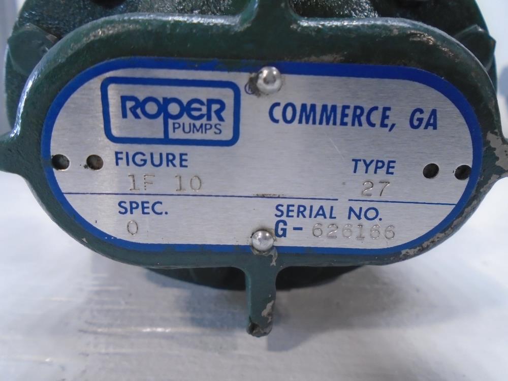 Roper Pump, Figure 1F 10, Type 27